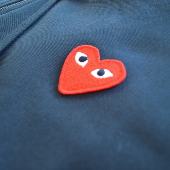Comme des garçons play zip up hoodie - Picture 6 of 10